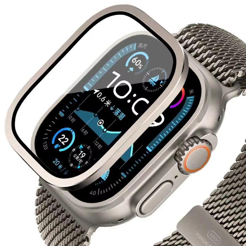 Smartwatch Watch Accessories For Women - Apple Watch Ultra için Temperli Cam
