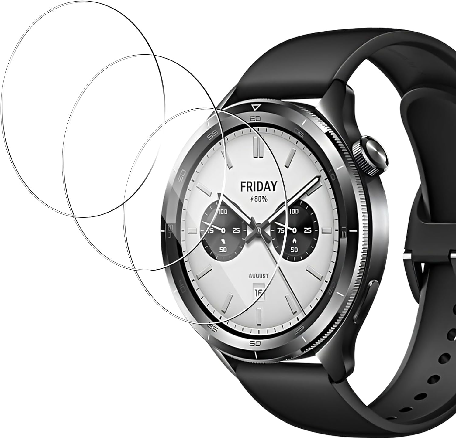 3 adet temperli cam Smartwatch - Xiaomi Smartwatch S4 Accessories incelemesi ve fiyatı