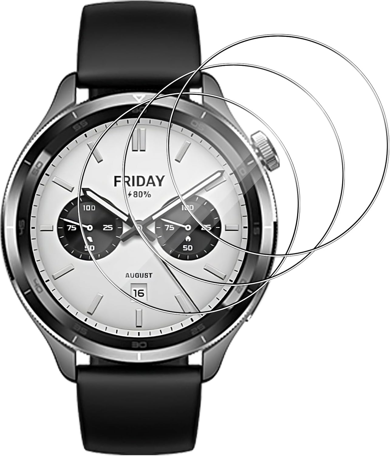 3 adet temperli cam Smartwatch - Xiaomi Smartwatch S4 Accessories incelemesi ve fiyatı