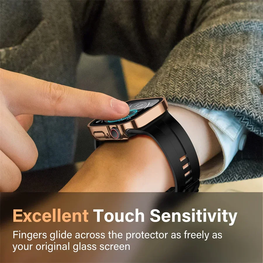 Cam + kapak Apple Watch durumd - Smartwatch Watch Accessories For Women incelemesi ve fiyatı