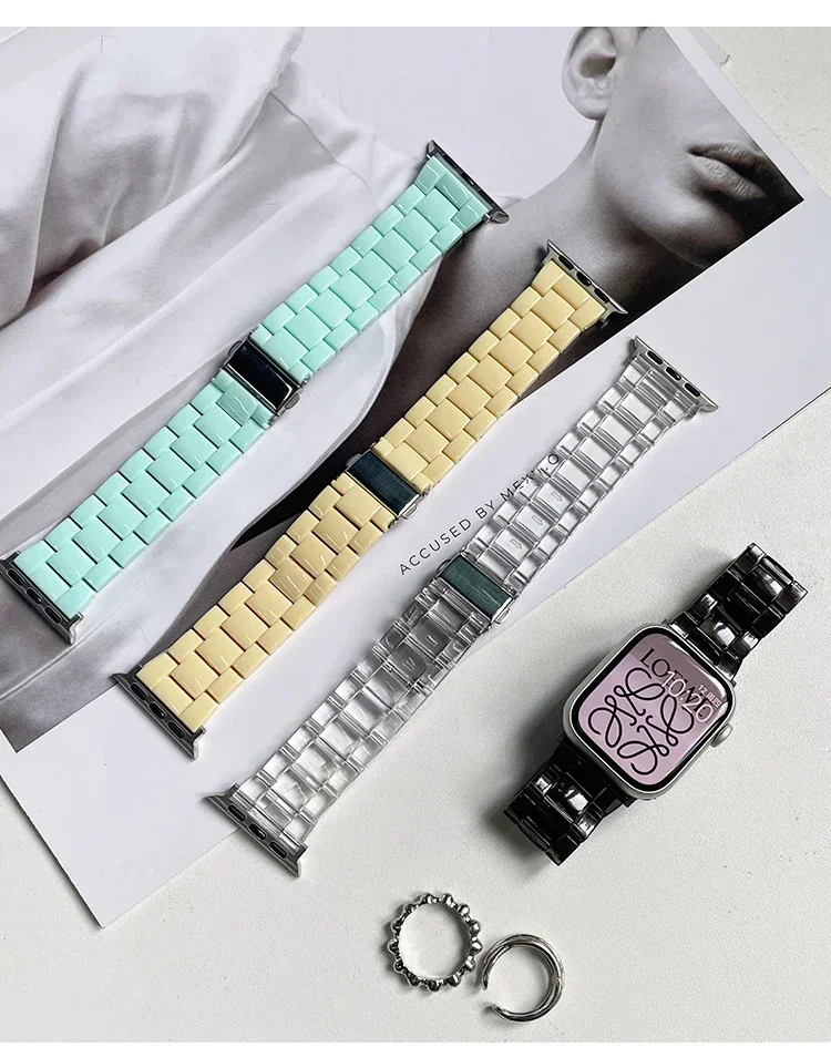 Saat kayışı + Kılıf + cam appl - Smartwatch Watch Accessories For Women incelemesi ve fiyatı