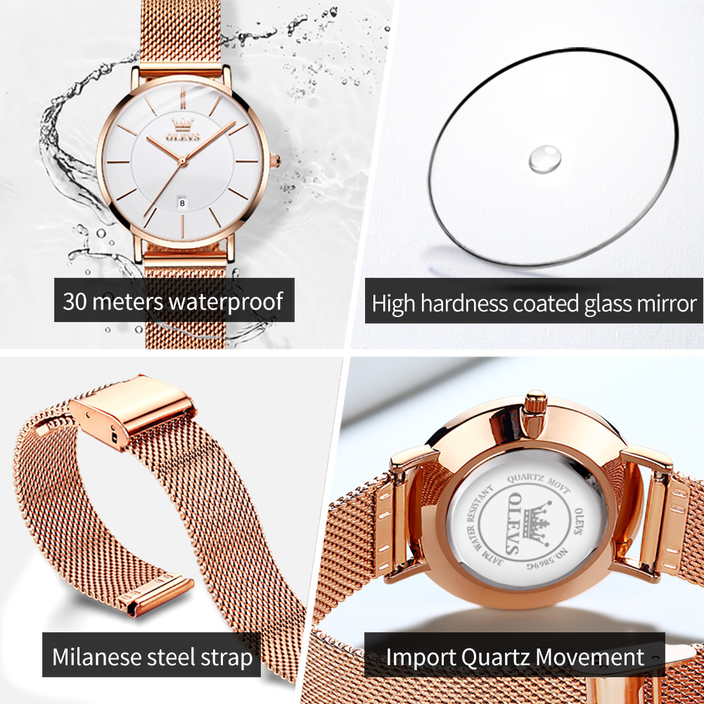 OLEVS Kadın Izle 5869 Zarif Mo - Accessories With Watch incelemesi ve fiyatı