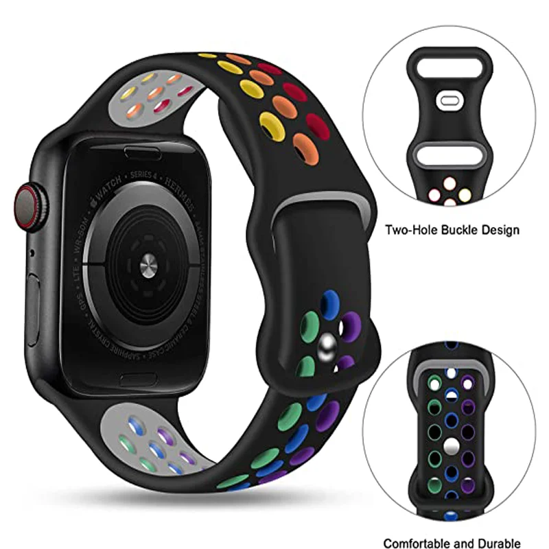 Apple için silikon kayış saat  - Smartwatch Watch Accessories incelemesi ve fiyatı