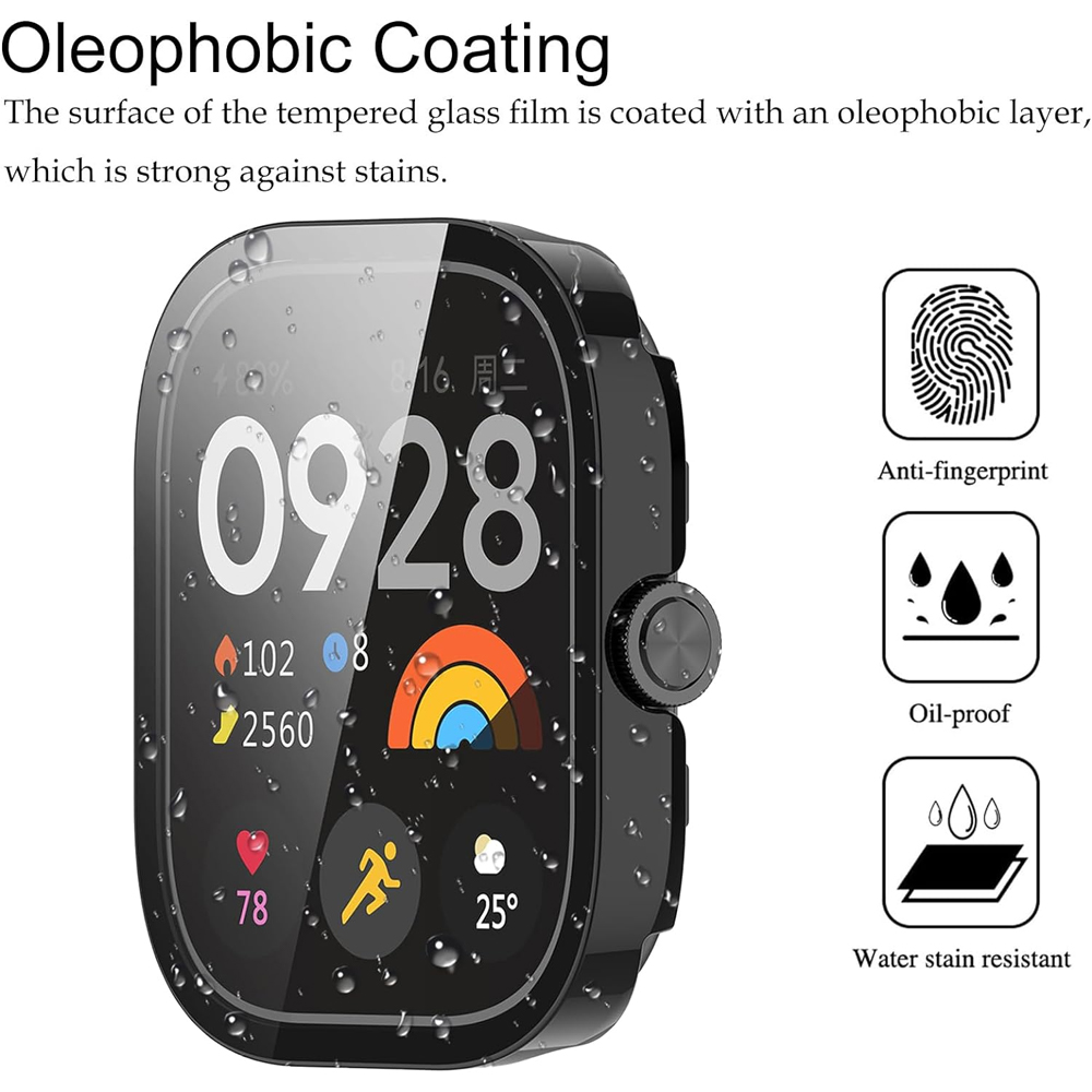 Temperli Cam + Kılıf Xiaomi Re - Smartwatch Watch Accessories For Women incelemesi ve fiyatı