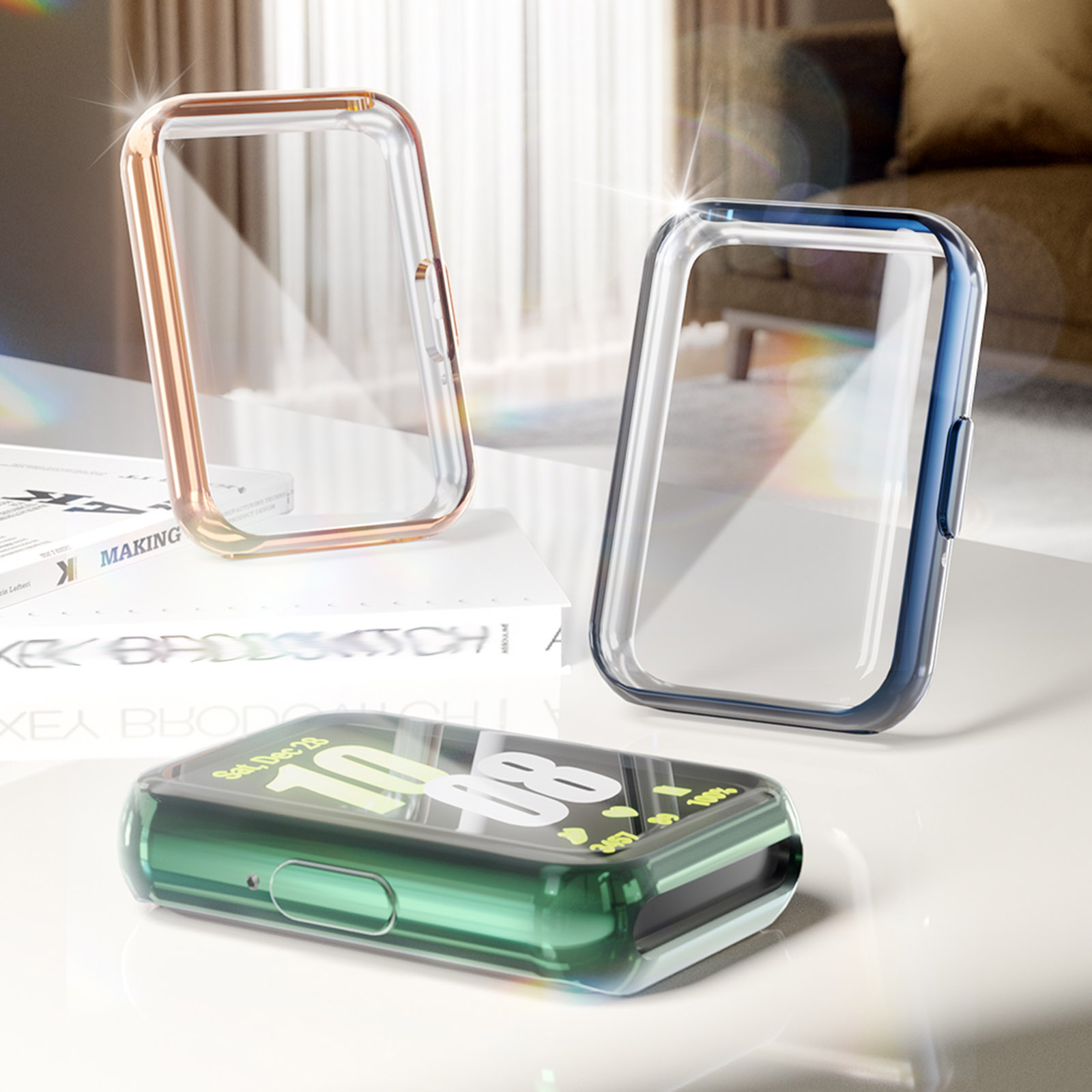 Samsung Galaxy Fit 3 için kapa - Smartwatch Watch Accessories For Women incelemesi ve fiyatı