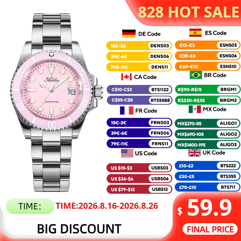 ADDIES 36mm 50m Su Geçirmez ka - Accessories With Watch incelemesi ve fiyatı