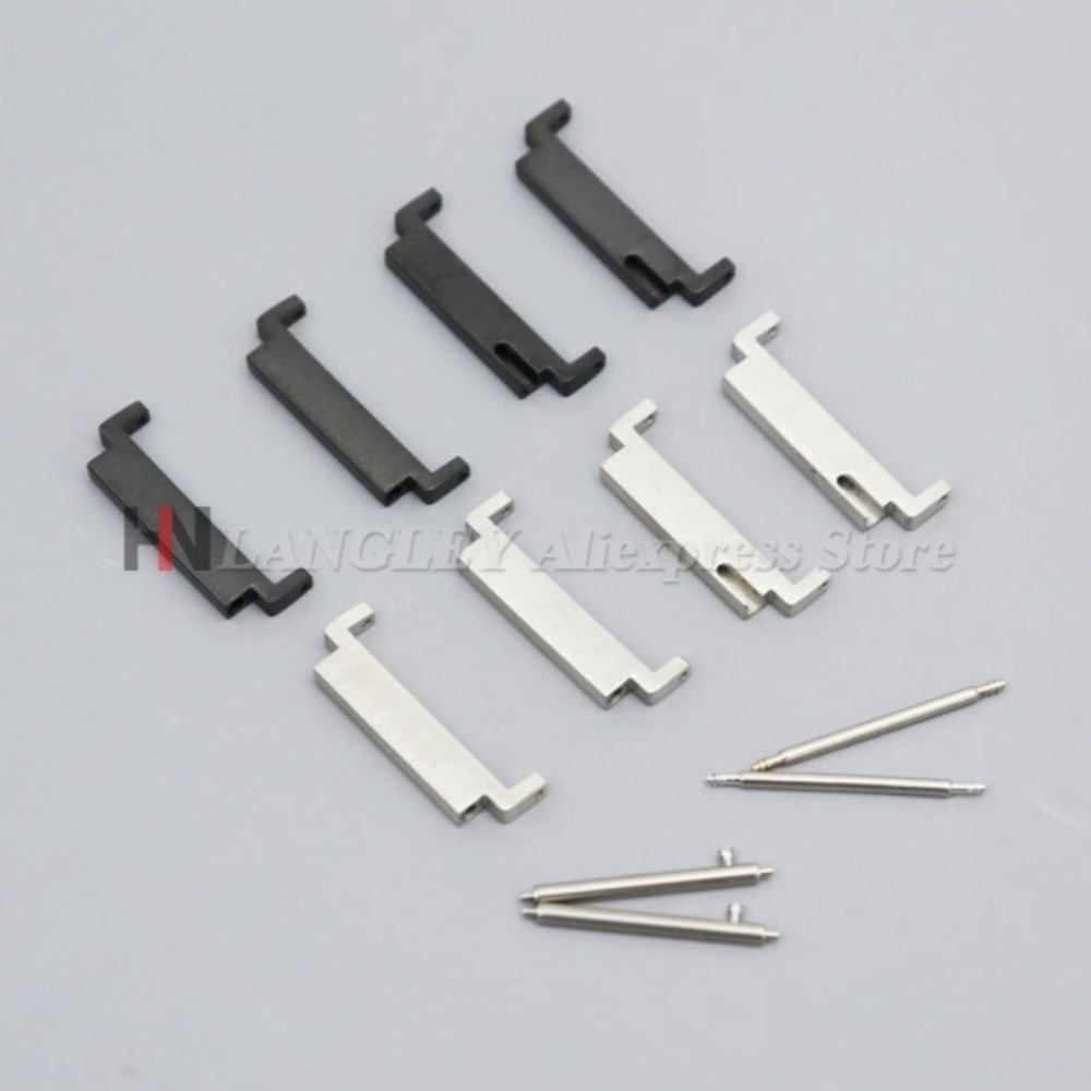 1 çift kayış metal adaptörü 18 - Watch Band Connector incelemesi ve fiyatı