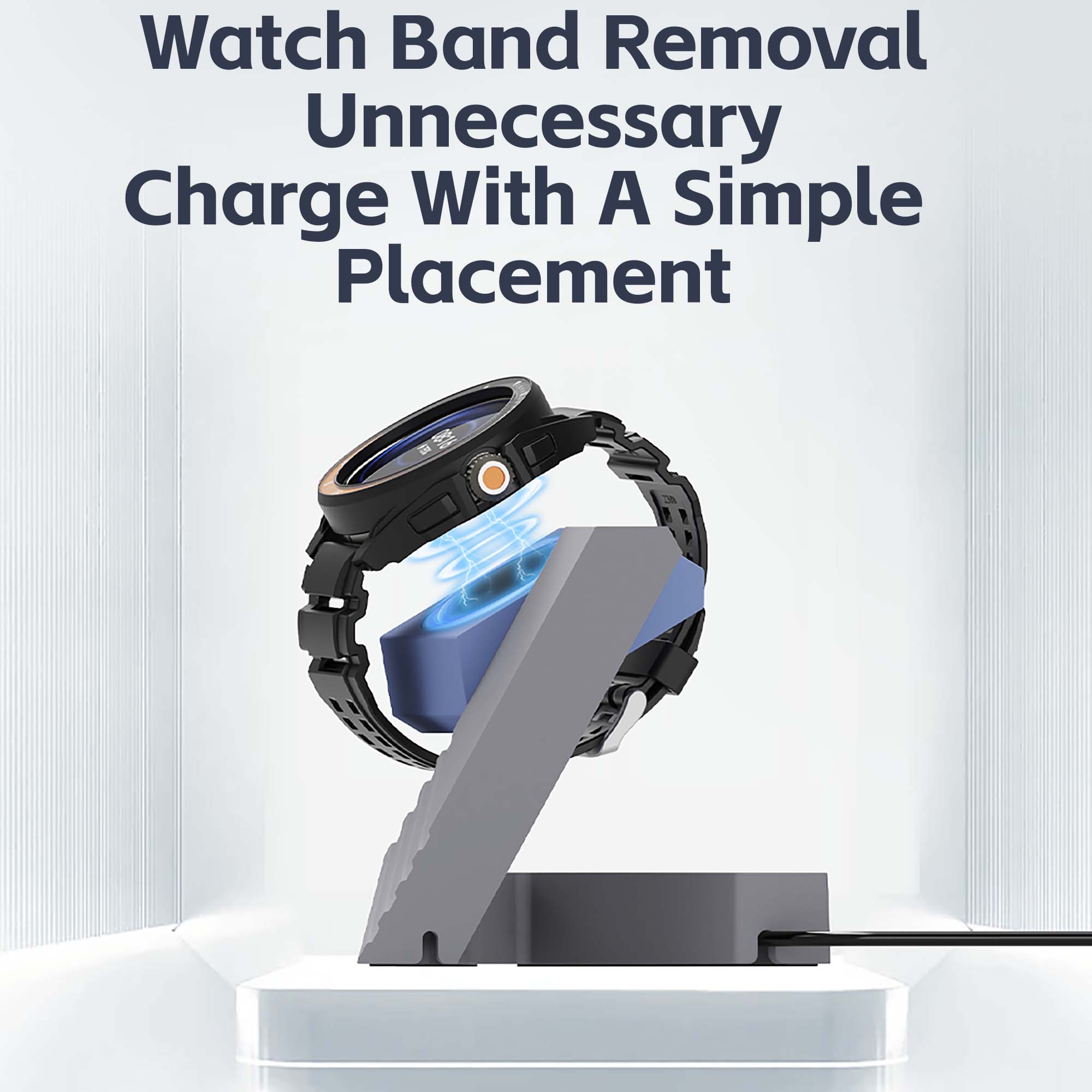 PC geometrik saat standı şarj  - Xiaomi Smartwatch S4 Accessories incelemesi ve fiyatı