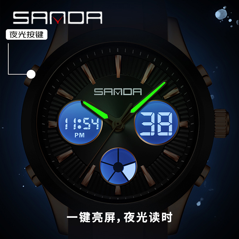 SANDA elektronik saat ışıklı 3 - Smartwatch Nexus incelemesi ve fiyatı