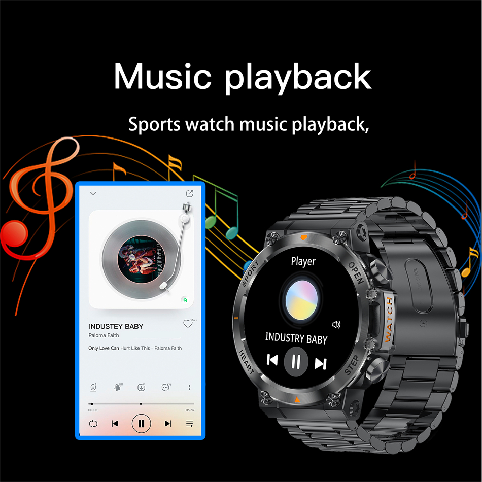 2026 YENİ Akıllı Saat Erkekler - Smartwatch Custom incelemesi ve fiyatı