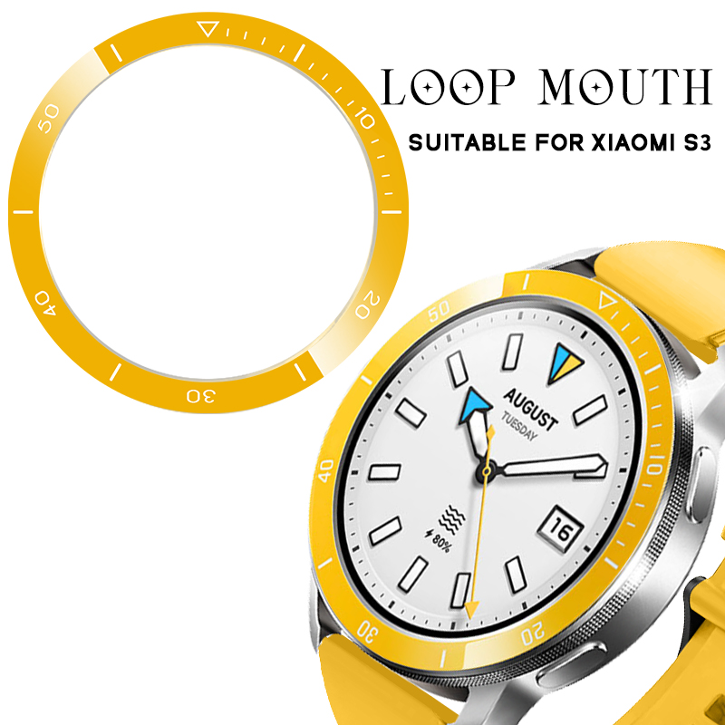 Çerçeve Halkası Xiaomi İzle S3 - Xiaomi Smartwatch S4 Accessories incelemesi ve fiyatı