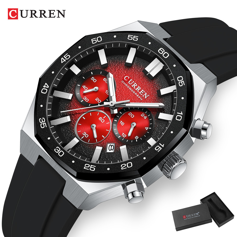 CURREN Moda Rahat Erkekler spo - Accessories With Watch incelemesi ve fiyatı