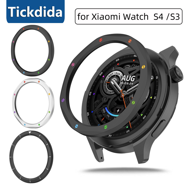 Metal Çerçeve Halkası Kılıf Xi - Xiaomi Smartwatch S4 Accessories incelemesi ve fiyatı