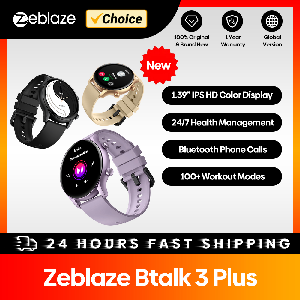 Yeni Zeblaze Btalk 3 Plus Sesl - Smartwatch Face incelemesi ve fiyatı
