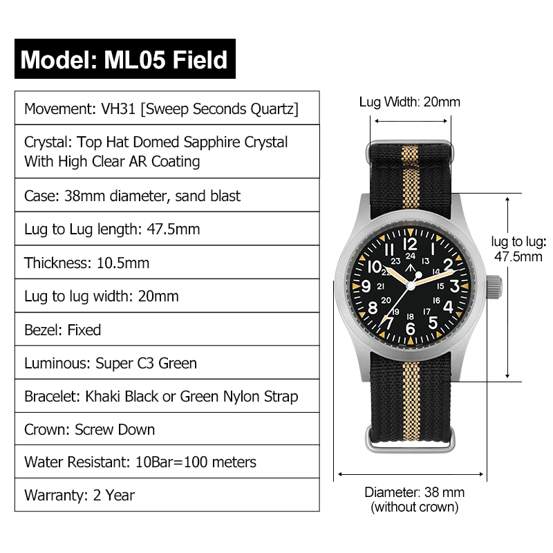 Militado ML05 Vintage Saat VH3 - Smartwatch Nexus incelemesi ve fiyatı