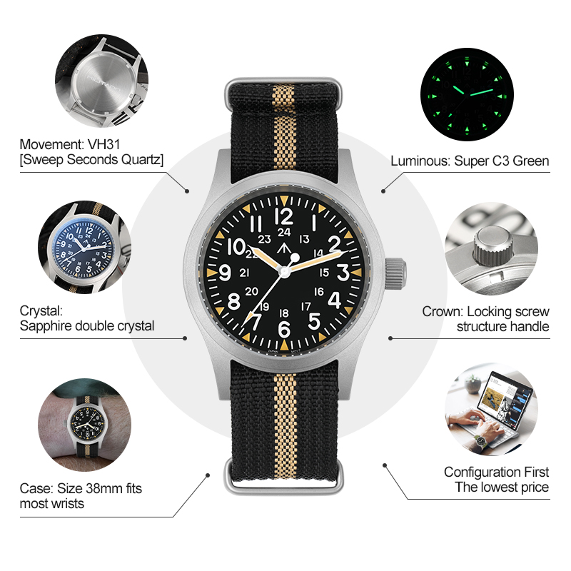 Militado ML05 Vintage Saat VH3 - Smartwatch Nexus incelemesi ve fiyatı