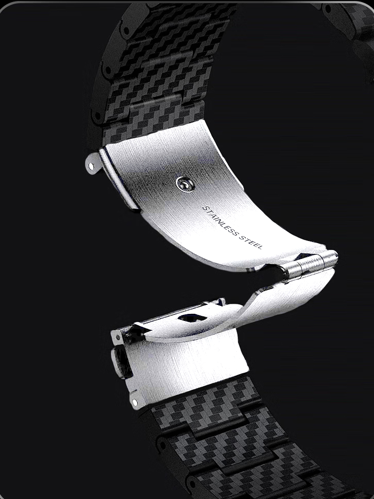 Karbon Fiber Kayış Xiaomi Mi İ - Xiaomi Smartwatch S4 Accessories incelemesi ve fiyatı
