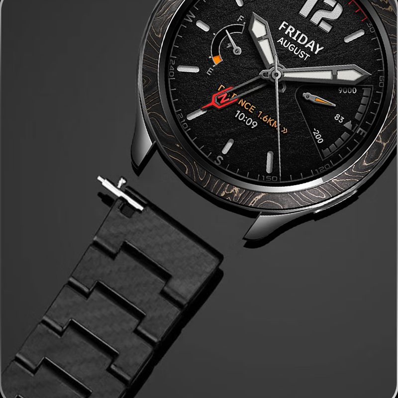 Karbon Fiber Kayış Xiaomi Mi İ - Xiaomi Smartwatch S4 Accessories incelemesi ve fiyatı