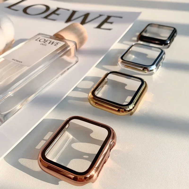 Cam + kılıf için Apple saat ba - Smartwatch Watch Accessories For Women incelemesi ve fiyatı