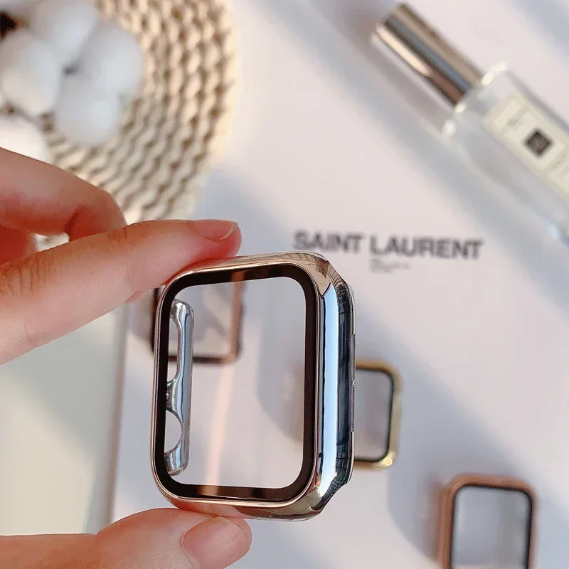 Cam + kılıf için Apple saat ba - Smartwatch Watch Accessories For Women incelemesi ve fiyatı