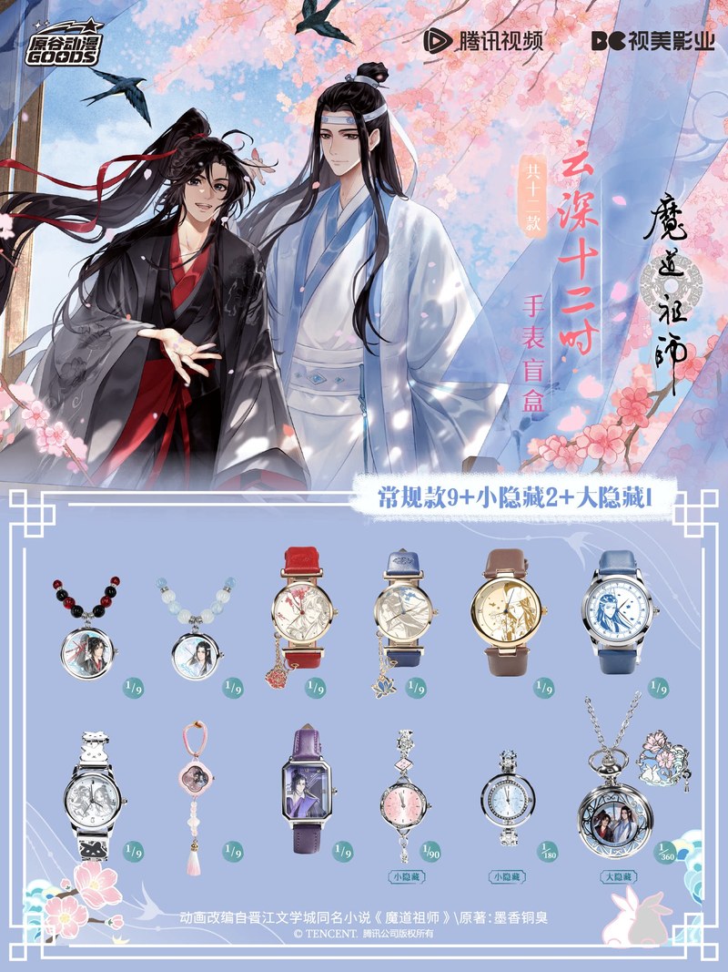 Mdzs Acg Ürünleri The Untamed  - Accessories With Watch incelemesi ve fiyatı