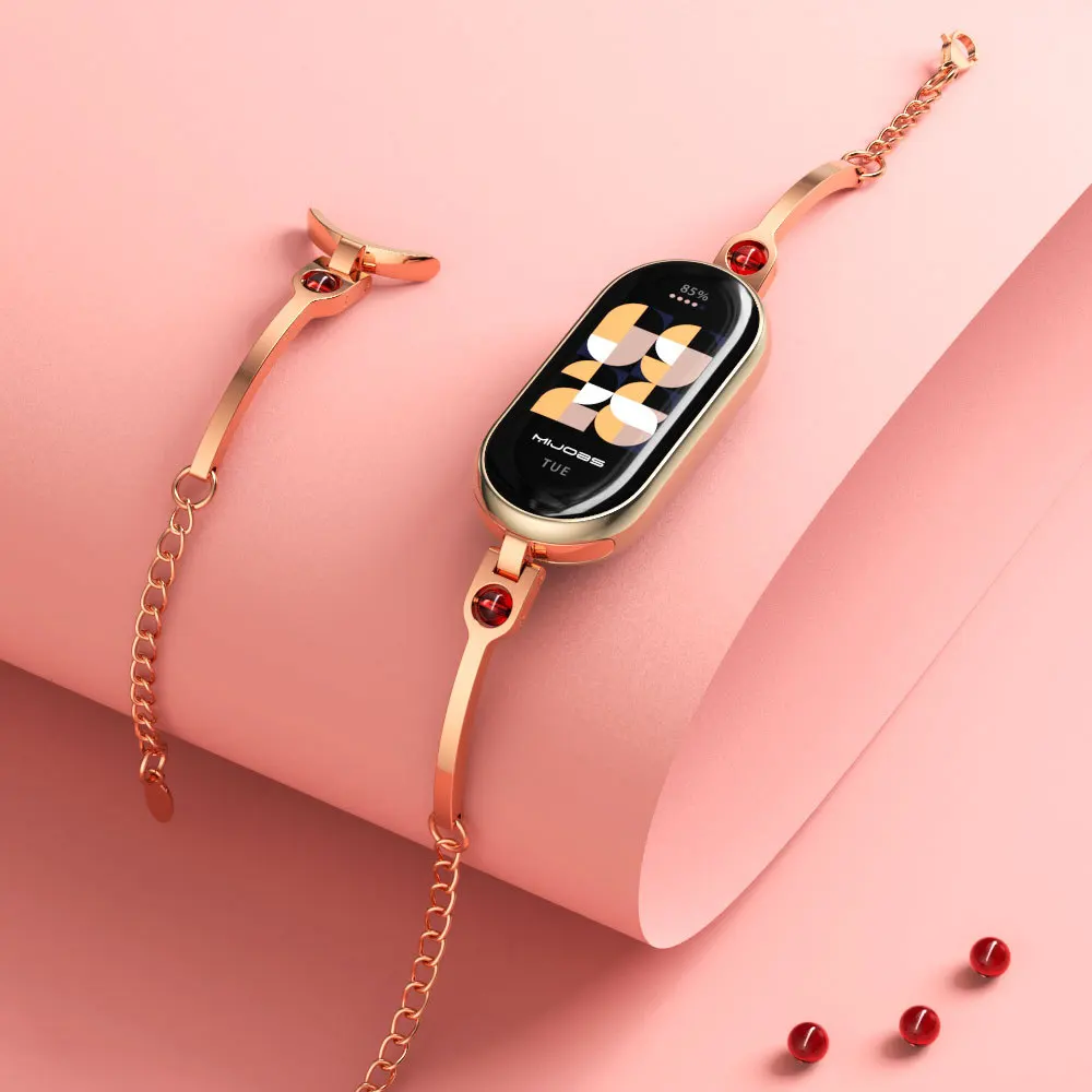 Xiaomi Mi Band 8 için Paslanma - Smartwatch Watch Accessories For Women incelemesi ve fiyatı