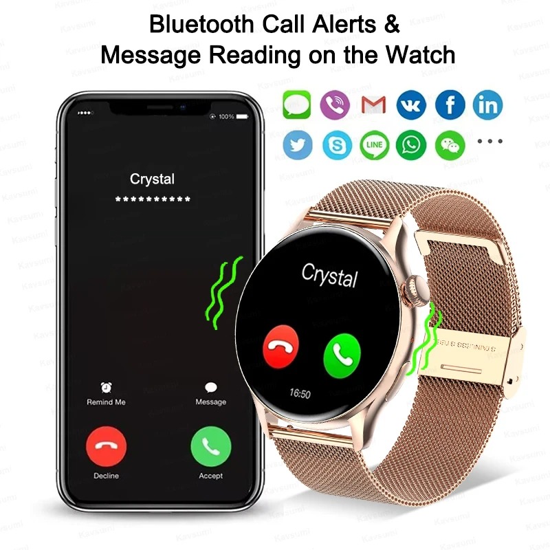 2026 Yeni Akıllı Saat Kadınlar - Smartwatch Custom incelemesi ve fiyatı